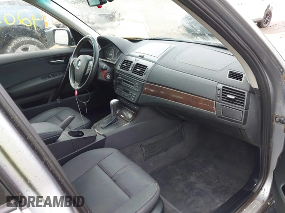 2007 BMW X3 3.0si with VIN WBXPC93477WF19603, listed as a IAAI auction lot 42055954 with 262,051 mi miles and . Bid and sale history available at DreamBid. Image 5.