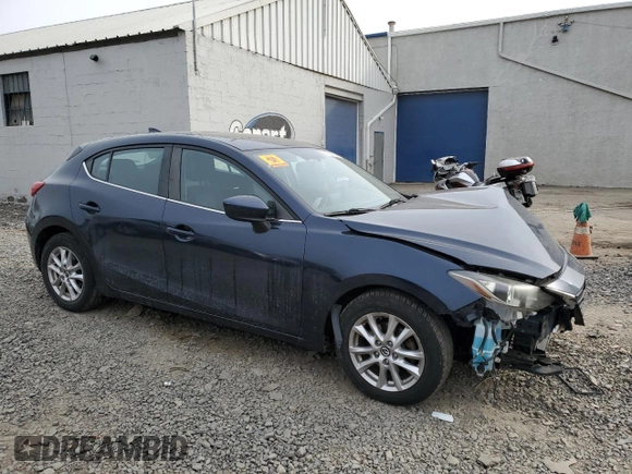 2016 Mazda 3 i Touring with VIN JM1BM1M70G1324421, listed as a Copart auction lot 88708765 with 170,346 mi miles and Salvage Title. Bid and sale history available at DreamBid. Image 4.