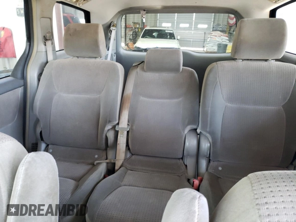 2006 Toyota Sienna CE with VIN 5TDZA23C06S500171, listed as a Copart auction lot 54934155 with 164,738 mi miles and Salvage Title. Bid and sale history available at DreamBid. Image 10.