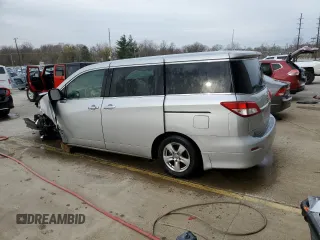2012 Nissan Quest SL with VIN JN8AE2KP9C9039153, listed as a Copart auction lot 49385855 with 184,811 mi miles and Non Repairable. Bid and sale history available at carsss.com. Image 2.