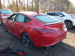 2023 Acura Integra w/A-Spec Package with VIN 19UDE4H36PA002527, listed as a IAAI auction lot 41757621 with 4 mi miles. Bid and sale history available at carsss.com. Image 3.