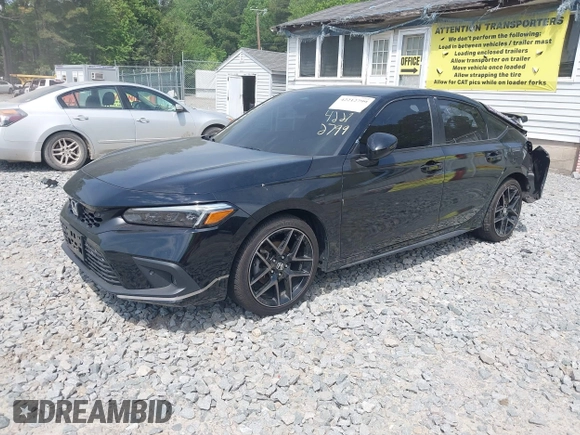 2023 Honda Civic Sport Touring z VIN 19XFL1H88PE001075, wystawiony jako IAAI lot #42212799 z przebiegiem 28 761 mil mil oraz . Historia ofert i sprzedaży dostępna na DreamBid. Obrazek 2.
