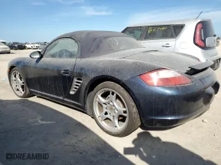 2007 Porsche Boxster with VIN WP0CA29897U710421, listed as a Copart auction lot 75128024 with 0 mi miles and Salvage Title. Bid and sale history available at carsss.com. Image 2.