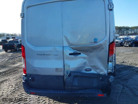 2017 Ford Transit Van with VIN 1FTYR2CM4HKA16625, listed as a IAAI auction lot 41254877 with NaN miles. Bid and sale history available at carsss.com. Image 16.