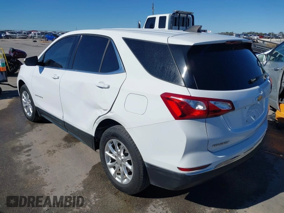 2020 Chevrolet Equinox LT with VIN 2GNAXUEV2L6208430, listed as a IAAI auction lot 41217793 with 117,822 mi miles and . Bid and sale history available at DreamBid. Image 3.