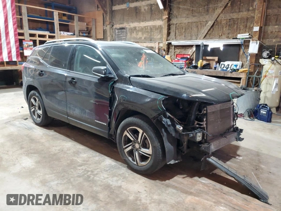 2020 GMC Terrain SLT with VIN 3GKALVEV9LL242360, listed as a Copart auction lot 50248075 with 174,907 mi miles and Clean Title. Bid and sale history available at DreamBid. Image 4.