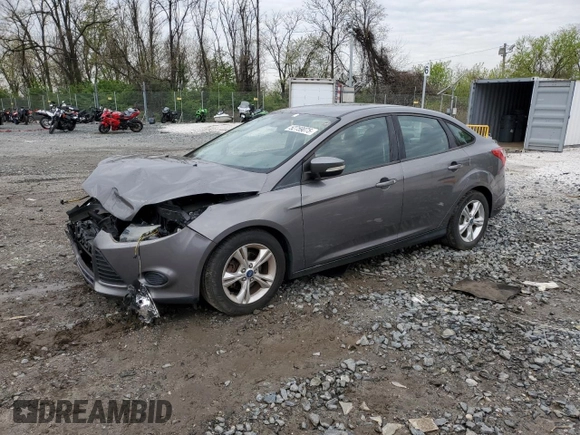2013 Ford Focus SE with VIN 1FADP3F28DL241404, listed as a Copart auction lot 52759075 with 105,658 mi miles and Salvage Title. Bid and sale history available at carsss.com. Image 1.