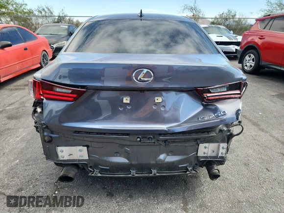 2014 Lexus IS 250 с VIN JTHBF1D28E5015637, выставлен на аукционе Copart как лот 61057115 с пробегом 55 481 миль миль и Списание • Salvage title. История ставок и продаж доступна на DreamBid. Изображение 6.