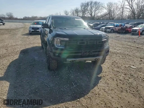 2024 Ford Ranger Raptor with VIN 1FTER4LR7RLE07063, listed as a Copart auction lot 47628295 with 8,187 mi miles and Salvage Title. Bid and sale history available at carsss.com. Image 13.