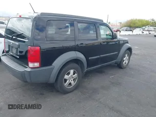 2007 Dodge Nitro SXT with VIN 1D8GT28K27W502900, listed as a IAAI auction lot 42077428 with 166,114 mi miles. Bid and sale history available at carsss.com. Image 4.