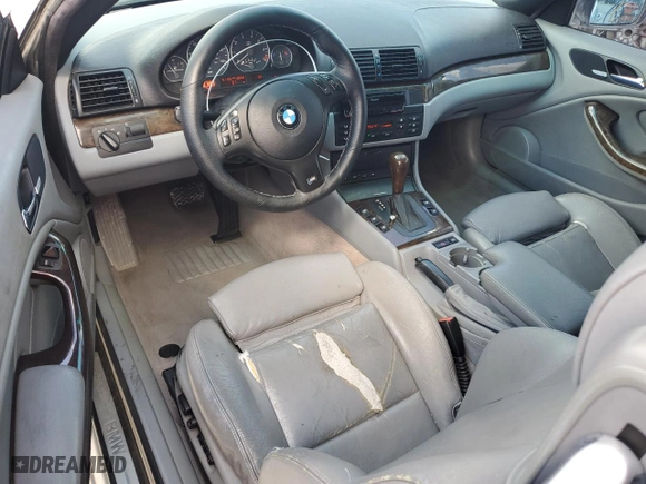2004 BMW 3 Series 330Ci with VIN WBABW53494PL43211, listed as a Copart auction lot 50589665 with 151,133 mi miles and Salvage Title. Bid and sale history available at carsss.com. Image 8.