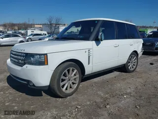 2012 Land Rover Range Rover SC with VIN SALMF1E44CA389041, listed as a IAAI auction lot 41825316 with 1 mi miles. Bid and sale history available at carsss.com. Image 2.