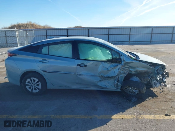 2018 Toyota Prius Two with VIN JTDKARFU1J3057604, listed as a IAAI auction lot 41446327 with 72,023 mi miles. Bid and sale history available at carsss.com. Image 14.