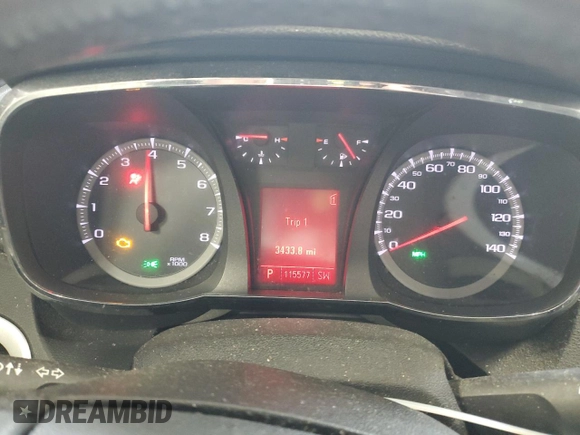 2011 GMC Terrain SLE-2 with VIN 2CTFLTEC1B6291290, listed as a Copart auction lot 59023515 with 115,577 mi miles and Non repairable. Bid and sale history available at DreamBid. Image 9.