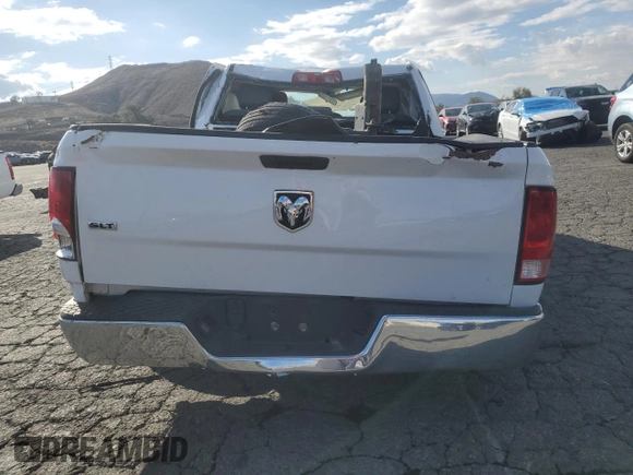 2021 Ram 1500 Classic SLT with VIN 1C6RR6LG5MS533682, listed as a Copart auction lot 42604015 with 53,373 mi miles and Salvage Title. Bid and sale history available at carsss.com. Image 6.