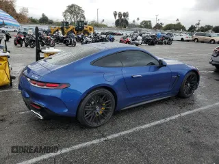 2024 Mercedes-Benz AMG GT 55 с VIN W1KRJ8AB2RF001959, выставлен на аукционе Copart как лот 44347545 с пробегом 3 044 миль миль и Списание • Salvage title. История ставок и продаж доступна на DreamBid. Изображение 3.