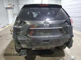 2016 Nissan Rogue S with VIN JN8AT2MV0GW151235, listed as a Copart auction lot 47196795 with 142,144 mi miles and Salvage Title. Bid and sale history available at carsss.com. Image 6.