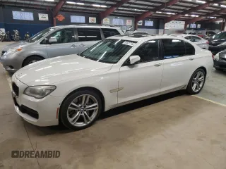2015 BMW 7 Series 750Li with VIN WBAYE8C59FD782291, listed as a Copart auction lot 84537744 with 151,087 mi miles and Clean title. Bid and sale history available at DreamBid. Image 1.