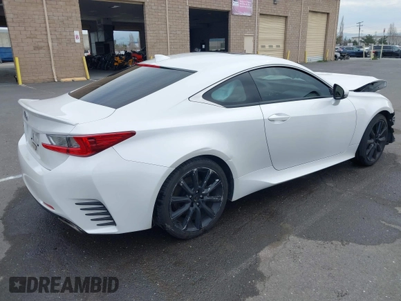 2016 Lexus RC 200t F Sport с VIN JTHHA5BC4G5001233, выставлен на аукционе IAAI как лот 41605137 с пробегом 85 436 миль миль и . История ставок и продаж доступна на DreamBid. Изображение 4.