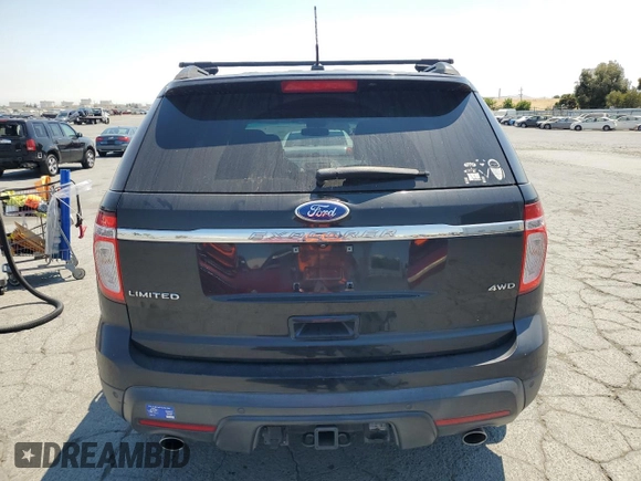 2011 Ford Explorer Limited with VIN 1FMHK8F84BGA32660, listed as a Copart auction lot 64123145 with 160,798 mi miles and Salvage title. Bid and sale history available at DreamBid. Image 6.