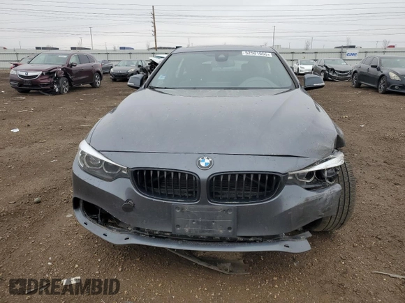 2020 BMW 4 Series 430i xDrive with VIN WBA4J3C00LBL11929, listed as a Copart auction lot 52501055 with 141,791 mi miles and Salvage title. Bid and sale history available at DreamBid. Image 5.