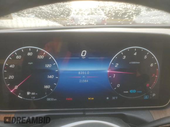 2022 Mercedes-Benz C 300 with VIN W1KAF4HB7NR064450, listed as a Copart auction lot 43190125 with 21,564 mi miles and Salvage Title. Bid and sale history available at DreamBid. Image 9.