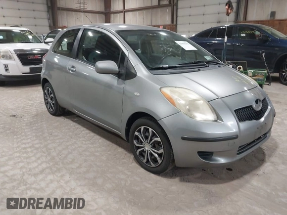 2008 Toyota Yaris with VIN JTDJT923085171725, listed as a IAAI auction lot 42090252 with 242,092 mi miles. Bid and sale history available at carsss.com. Image 1.