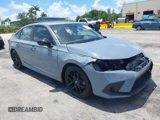 2023 Honda Civic Si z VIN 2HGFE1E5XPH475152, wystawiony jako IAAI lot #42536367 z przebiegiem 47 282 mil mil oraz . Historia ofert i sprzedaży dostępna na DreamBid. Obrazek 1.