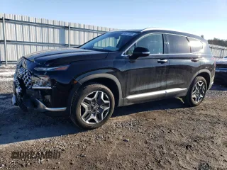 2021 Hyundai Santa Fe Hybrid SEL Premium with VIN KM8S3DA19MU007375, listed as a Copart auction lot 88517495 with 49,814 mi miles and Salvage Title. Bid and sale history available at carsss.com. Image 1.