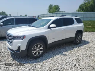 2020 GMC Acadia SLT z VIN 1GKKNULS0LZ233444, wystawiony jako Copart lot #58916195 z przebiegiem 115 887 mil mil oraz Szkoda całkowita • Salvage title. Historia ofert i sprzedaży dostępna na DreamBid. Obrazek 1.