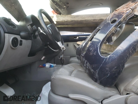 2006 Volkswagen Beetle with VIN 3VWSG31C16M421520, listed as a Copart auction lot 75523964 with Not Provided miles and Salvage Title. Bid and sale history available at DreamBid. Image 7.