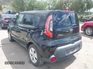 2015 Kia Soul with VIN KNDJN2A25F7230909, listed as a IAAI auction lot 41939532 with 59,288 mi miles. Bid and sale history available at carsss.com. Image 3.