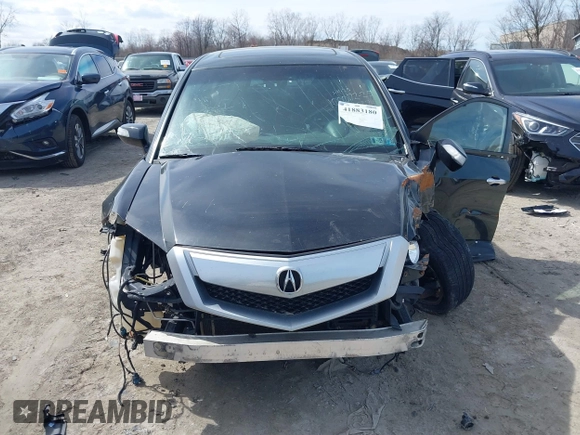 2011 Acura RDX with VIN 5J8TB1H25BA007527, listed as a IAAI auction lot 41883180 with 151,061 mi miles. Bid and sale history available at carsss.com. Image 11.