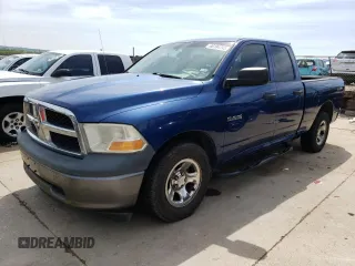2009 Dodge 1500 ST with VIN 1D3HB18K19S812263, listed as a Copart auction lot 46184743 with 271,771 mi miles and Clean Title. Bid and sale history available at DreamBid. Image 1.