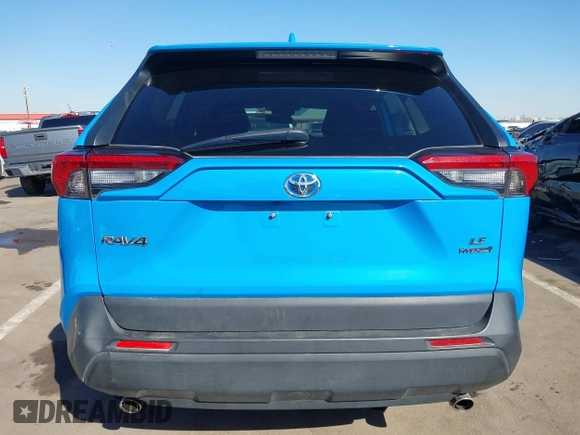 2021 Toyota RAV4 Hybrid LE with VIN 4T3MWRFVXMU023035, listed as a IAAI auction lot 41514191 with 30,669 mi miles. Bid and sale history available at carsss.com. Image 17.