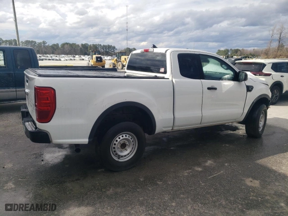 2021 Ford Ranger XL with VIN 1FTER1EH5MLD95166, listed as a Copart auction lot 45698855 with 48,064 mi miles and Clean Title. Bid and sale history available at carsss.com. Image 3.
