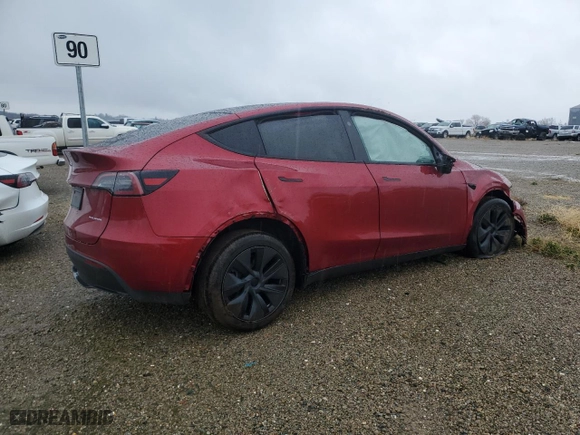 2024 Tesla Model Y Long Range with VIN 7SAYGDEE8RF183711, listed as a Copart auction lot 84836664 with NaN miles and Salvage Title. Bid and sale history available at carsss.com. Image 3.
