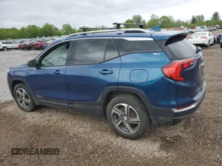 2020 GMC Terrain SLT with VIN 3GKALVEV6LL218078, listed as a Copart auction lot 57956465 with 61,398 mi miles and Salvage title. Bid and sale history available at DreamBid. Image 2.