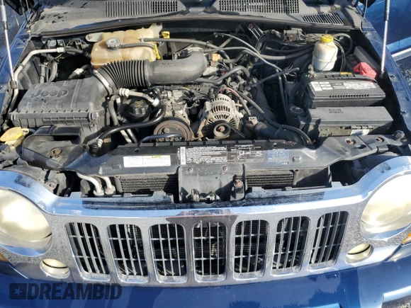 2005 Jeep Liberty Limited with VIN 1J4GK58K95W633445, listed as a Copart auction lot 86104754 with 149,972 mi miles and Salvage Title. Bid and sale history available at carsss.com. Image 12.