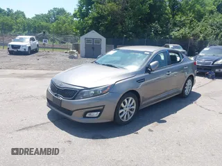 2015 Kia Optima LX with VIN 5XXGM4A75FG451244, listed as a IAAI auction lot 42582899 with 109,152 mi miles and . Bid and sale history available at DreamBid. Image 2.