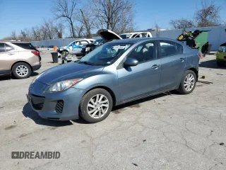 2012 Mazda 3 i Grand Touring with VIN JM1BL1W79C1694826, listed as a Copart auction lot 49867895 with 206,307 mi miles and Salvage Title. Bid and sale history available at carsss.com. Image 1.