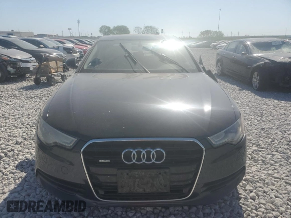 2012 Audi A6 Premium Plus with VIN WAUBGAFC9CN004354, listed as a Copart auction lot 46267635 with Not provided miles and Salvage title. Bid and sale history available at DreamBid. Image 5.