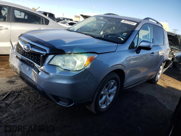 2015 Subaru Forester 2.5i Premium with VIN JF2SJADC3FG406758, listed as a Copart auction lot 80723454 with 83,239 mi miles and Salvage Title. Bid and sale history available at carsss.com. Image 1.