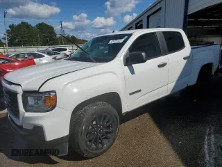 2021 GMC Canyon 2WD Elevation Standard with VIN 1GTG5BEN6M1165356, listed as a Copart auction lot 74314874 with 75,677 mi miles and Clean Title. Bid and sale history available at carsss.com. Image 1.