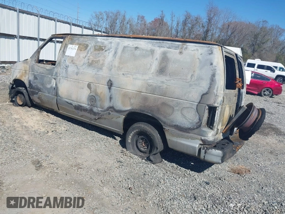 1998 Ford Econoline Cargo with VIN 1FTRE1423WHA86845, listed as a IAAI auction lot 41741274 with Not Provided miles. Bid and sale history available at carsss.com. Image 3.
