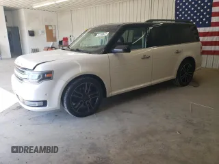 2013 Ford Flex Limited z VIN 2FMHK6DT5DBD33654, wystawiony jako Copart lot #48691795 z przebiegiem 279 433 mil mil oraz Czysty tytuł • Clean title. Historia ofert i sprzedaży dostępna na DreamBid. Obrazek 1.