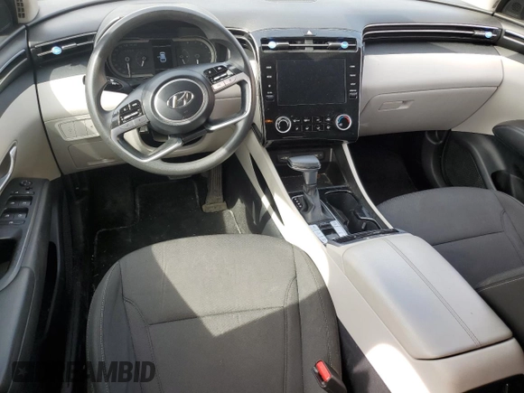 2022 Hyundai Tucson SEL with VIN 5NMJBCAE6NH030802, listed as a Copart auction lot 49940825 with 85,851 mi miles and Salvage Title. Bid and sale history available at carsss.com. Image 8.