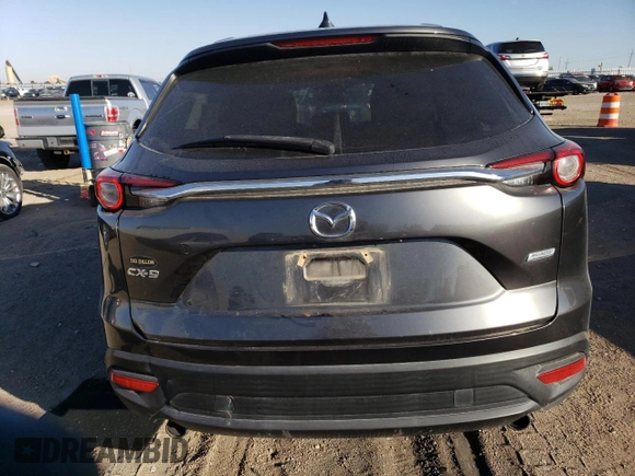 2016 Mazda CX-9 Sport with VIN JM3TCABY9G0116117, listed as a Copart auction lot 77831504 with 123,282 mi miles and Salvage Title. Bid and sale history available at carsss.com. Image 6.