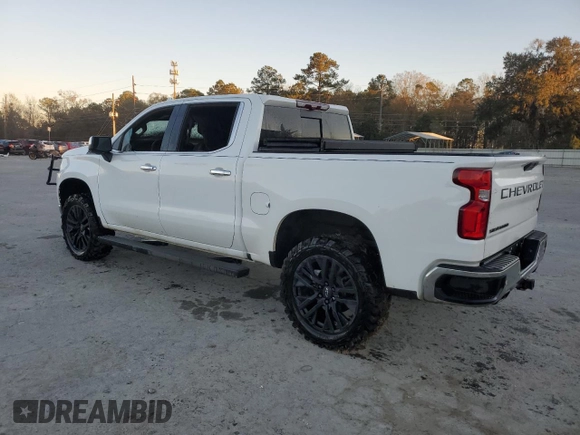 2020 Chevrolet Silverado 1500 LTZ with VIN 1GCUYGEL5LZ101671, listed as a Copart auction lot 41624055 with Not Provided miles and Salvage Title. Bid and sale history available at DreamBid. Image 2.