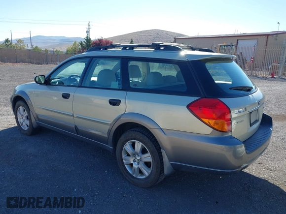 2005 Subaru Legacy Outback z VIN 4S4BP61C357307432, wystawiony jako IAAI lot #42258929 z przebiegiem 158 343 mil mil oraz . Historia ofert i sprzedaży dostępna na DreamBid. Obrazek 3.